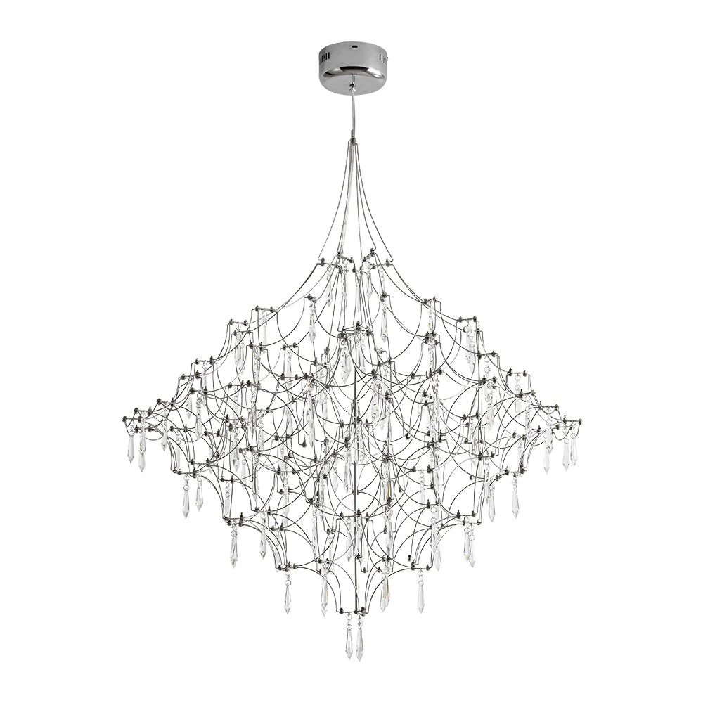 Galaxy Glam Luxury LED Starlight Crystal Chandelier - Image 11