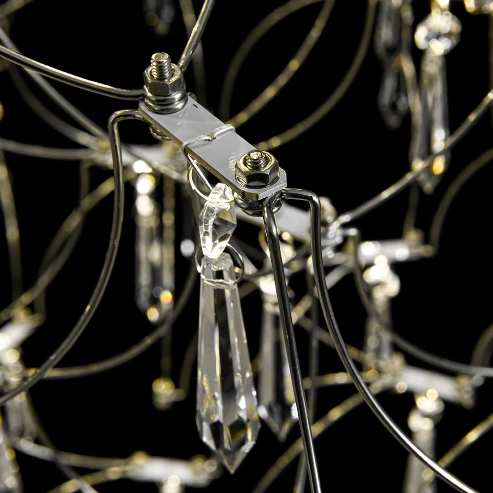 Galaxy Glam Luxury LED Starlight Crystal Chandelier - Image 19