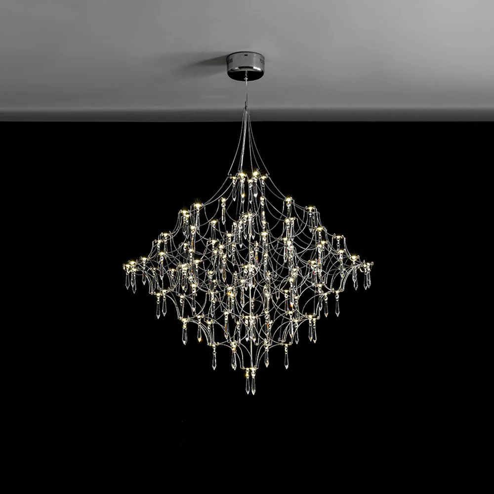 Galaxy Glam Luxury LED Starlight Crystal Chandelier - Image 3