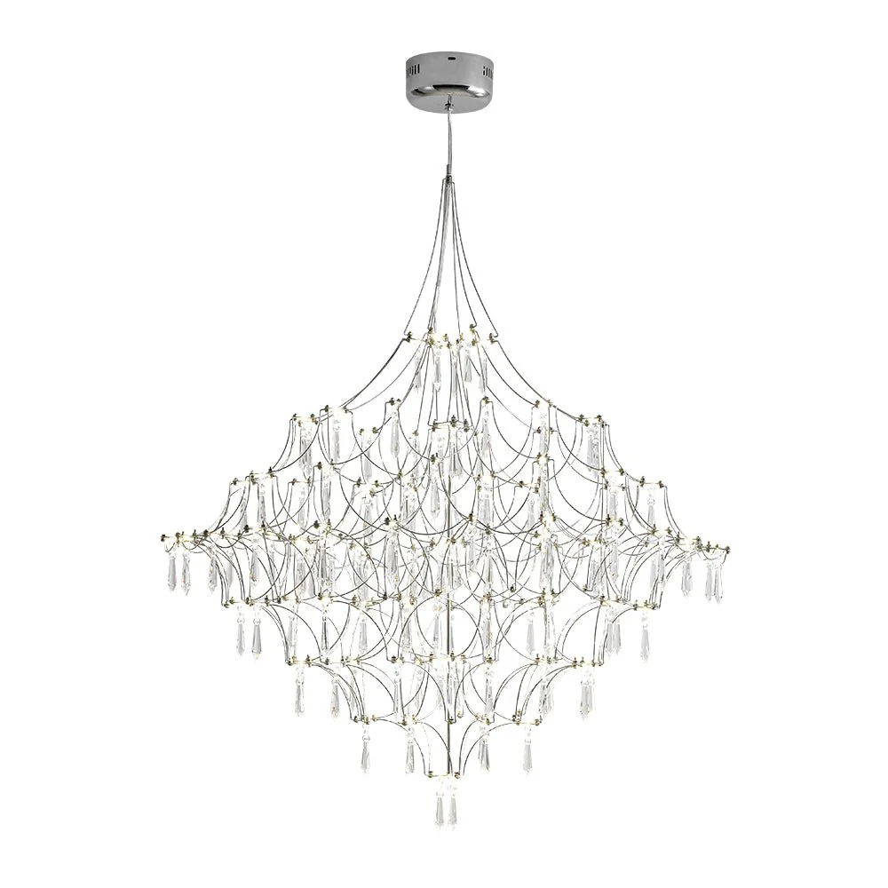 Galaxy Glam Luxury LED Starlight Crystal Chandelier - Image 8