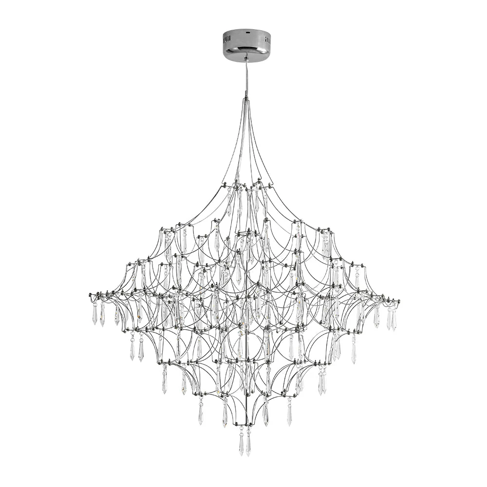 Galaxy Glam Luxury LED Starlight Crystal Chandelier - Image 9