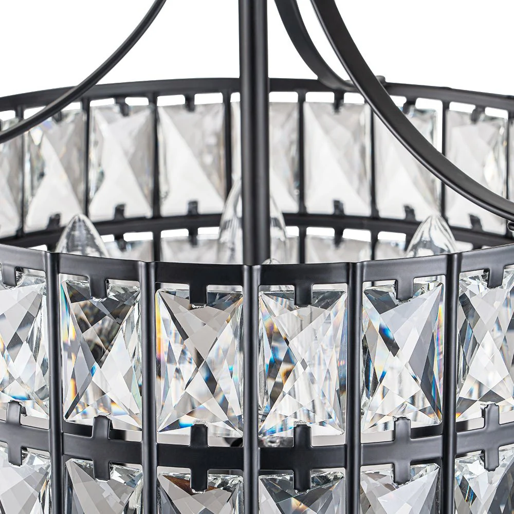 Glam 4-Light Drum Crystal Ceiling Light - Image 13