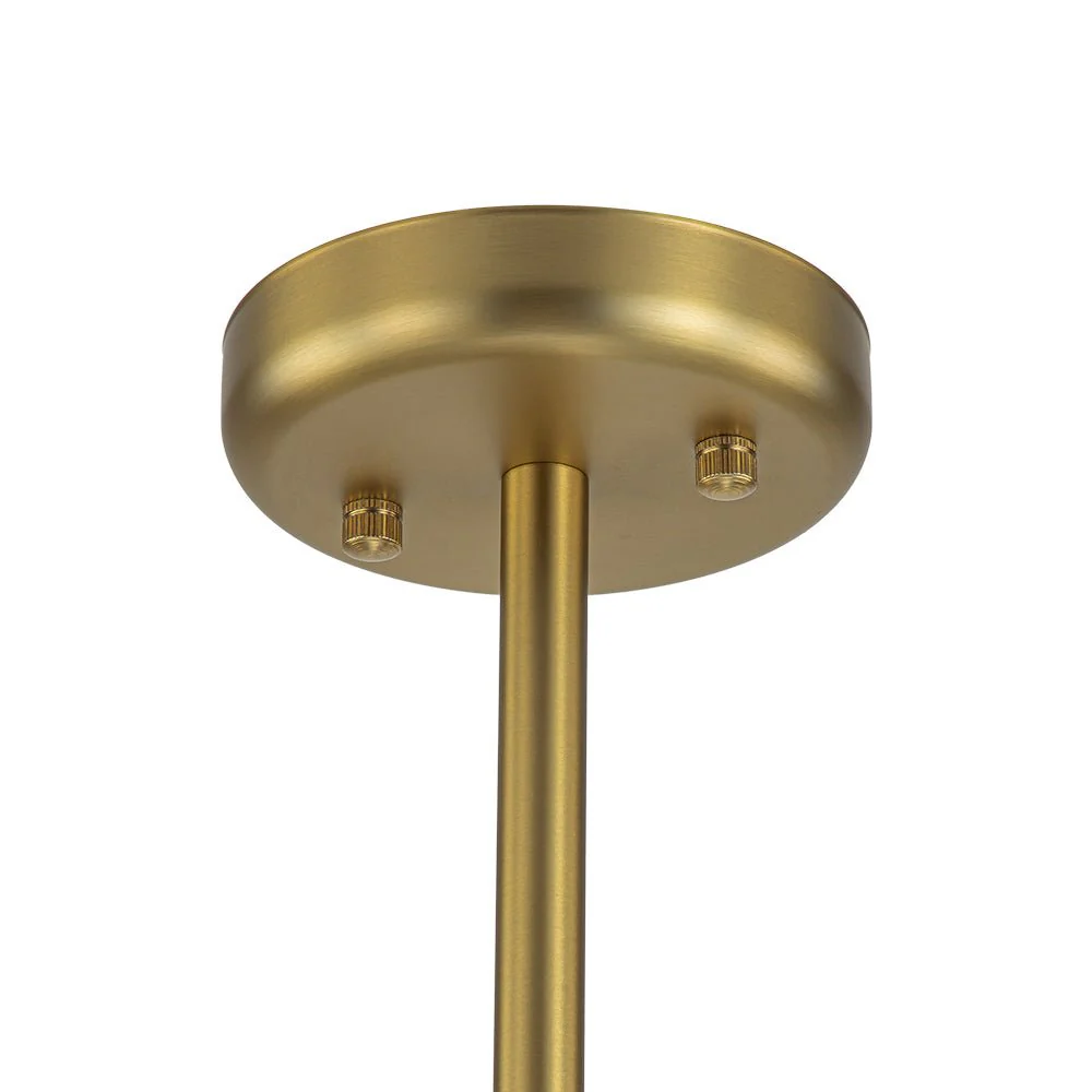 Glam Brass 12-Light Frozen Ice Style Sputnik Chandelier - Image 12
