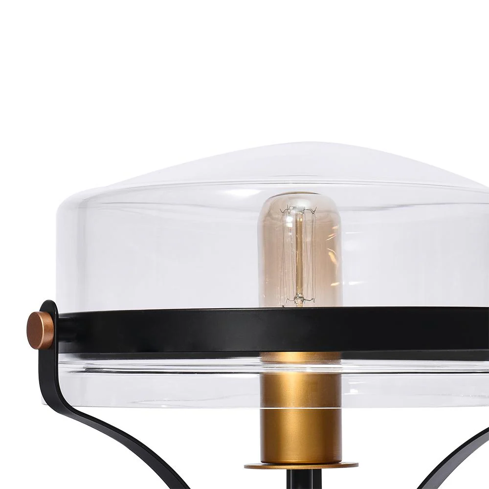 Glass Lantern Semi Flush Mount - Image 8