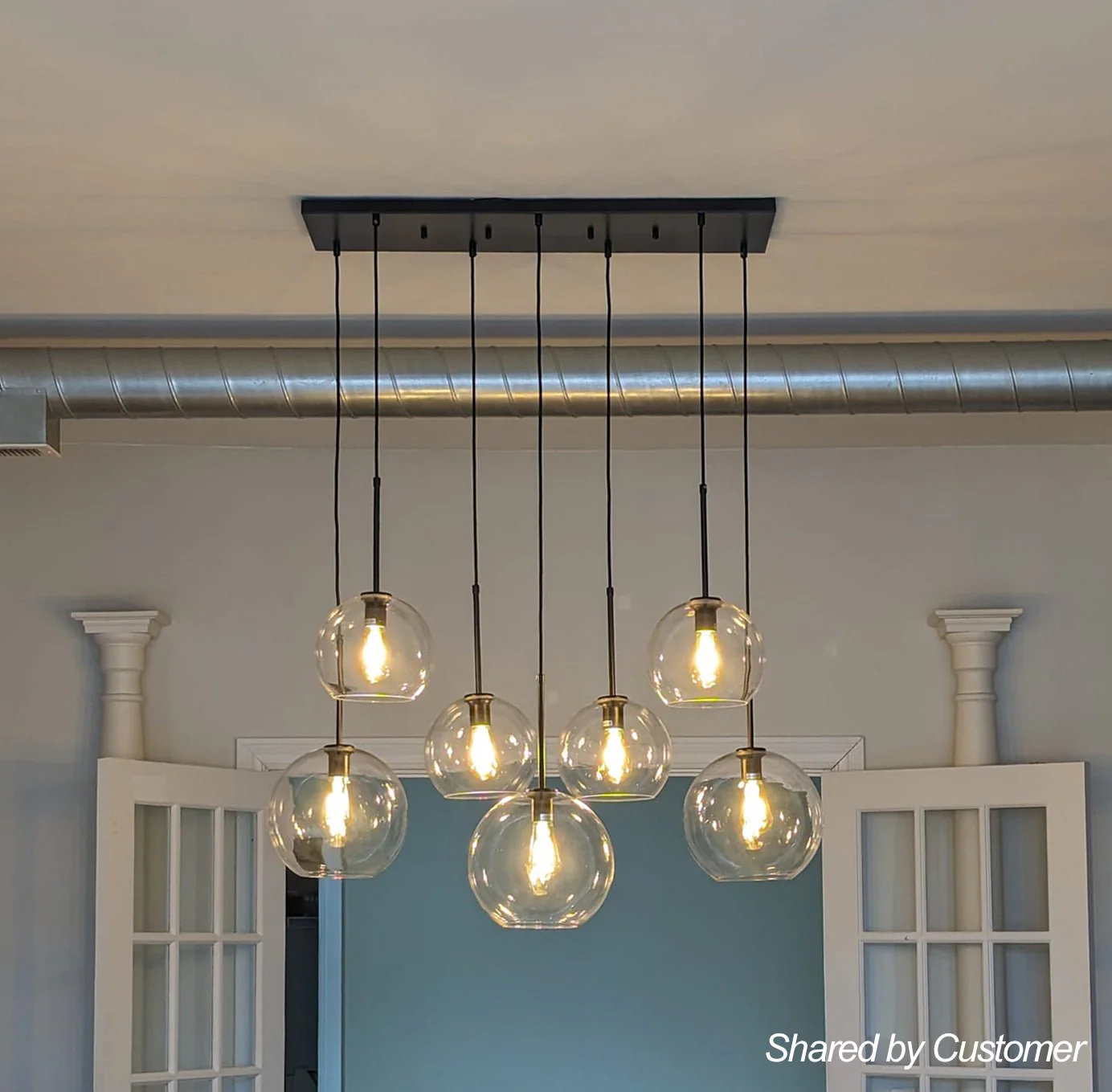 Globe Cluster Kitchen Island Pendant Light - Image 5