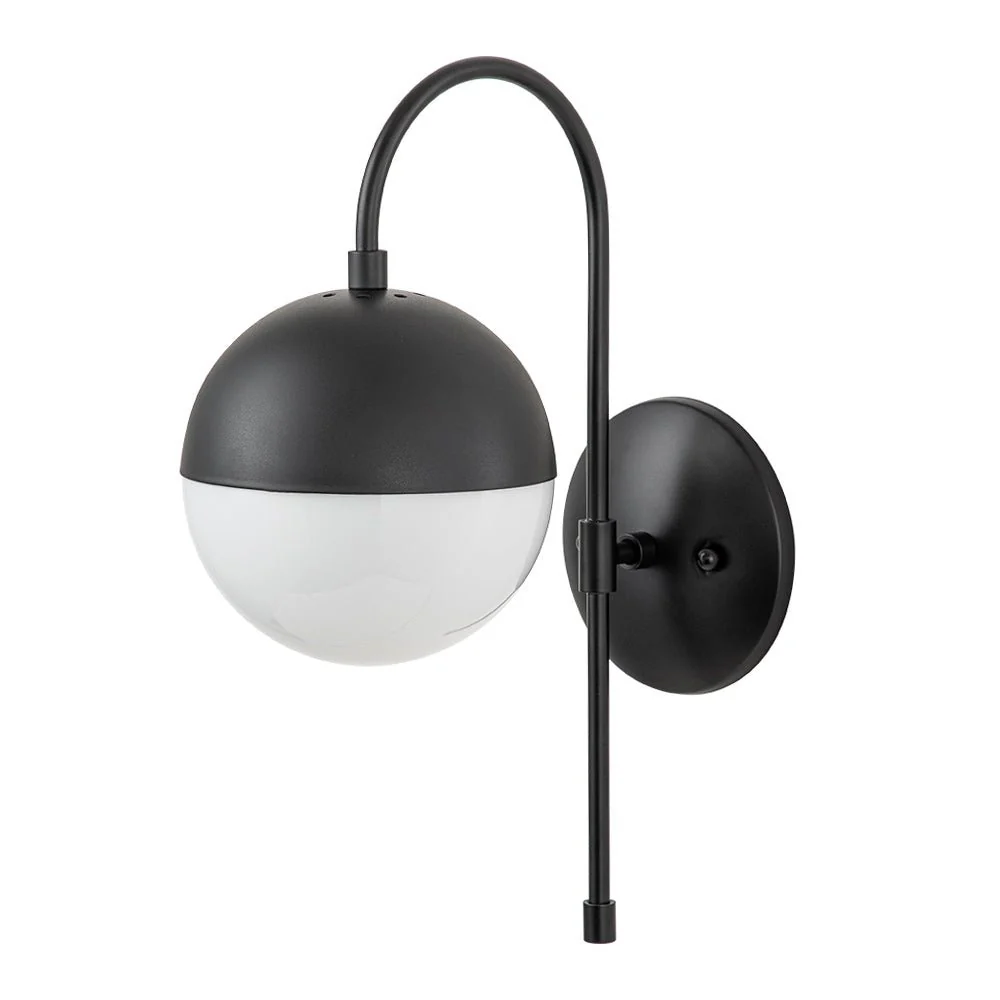 Goose Arm Globe Wall Sconce - Image 11