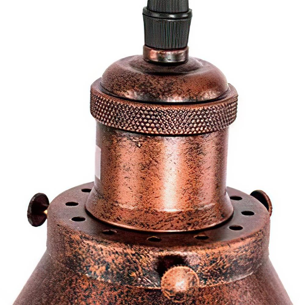 Industrial 1-Light Cone Pendant Light - Image 7