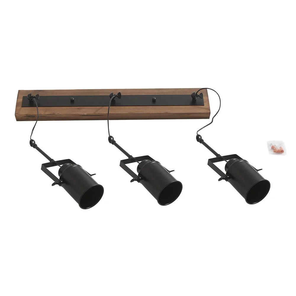 Industrial 3-Light Semi Flush Track Light - Image 11