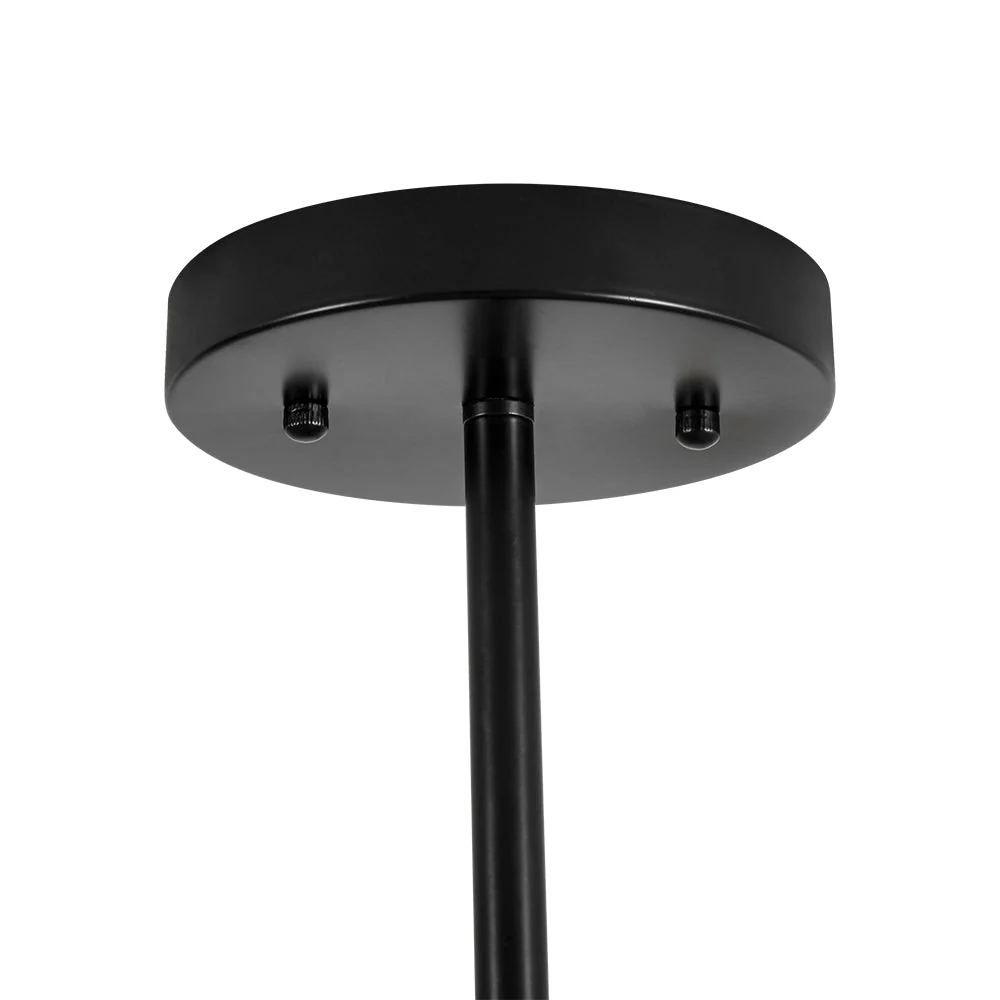 Industrial 6-Light Pipeline Sputnik Semi Flush Mount - Image 15