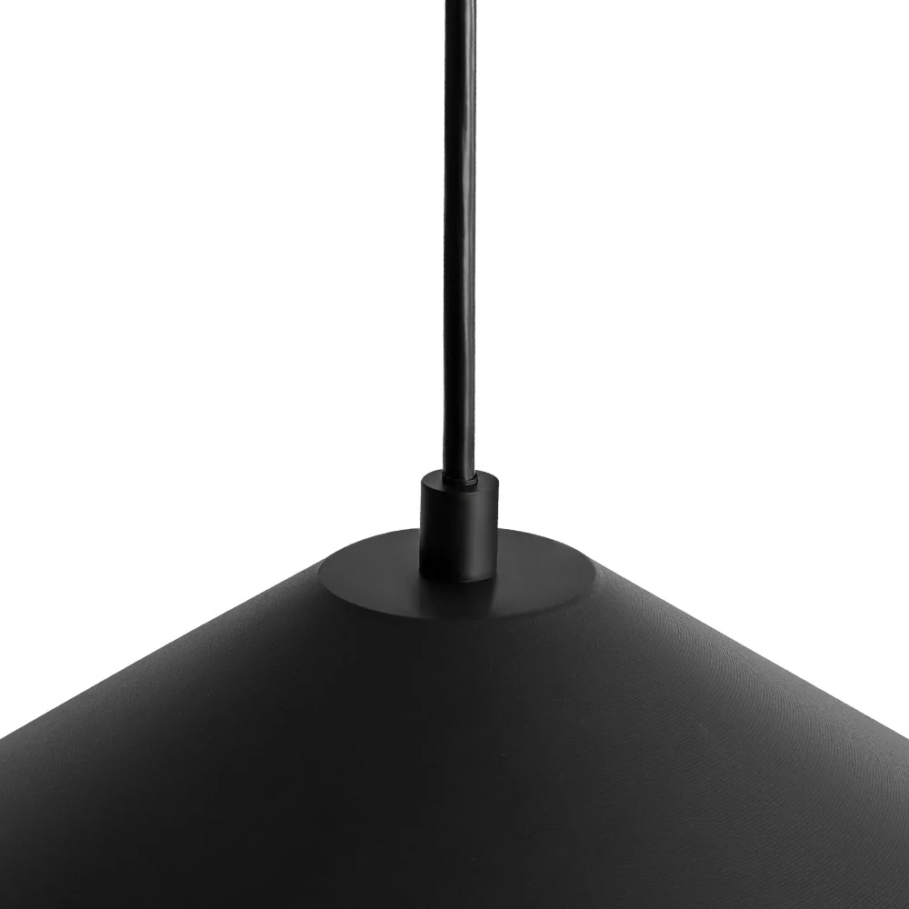 Industrial Oversized Iron Flat Cone Kitchen Pendant Light - Image 11