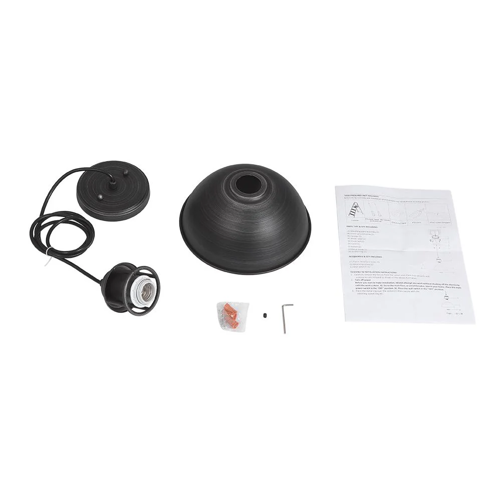Industrial Single Pot Lid Dome Pendant - Image 10