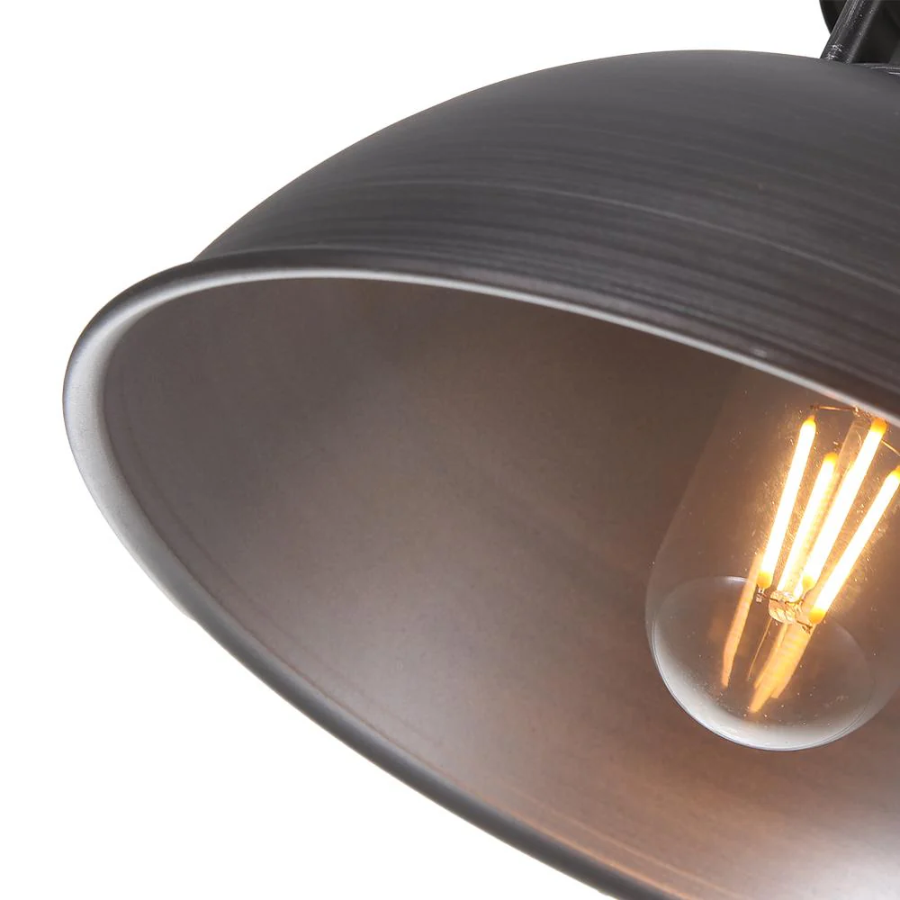 Industrial Single Pot Lid Dome Pendant - Image 7
