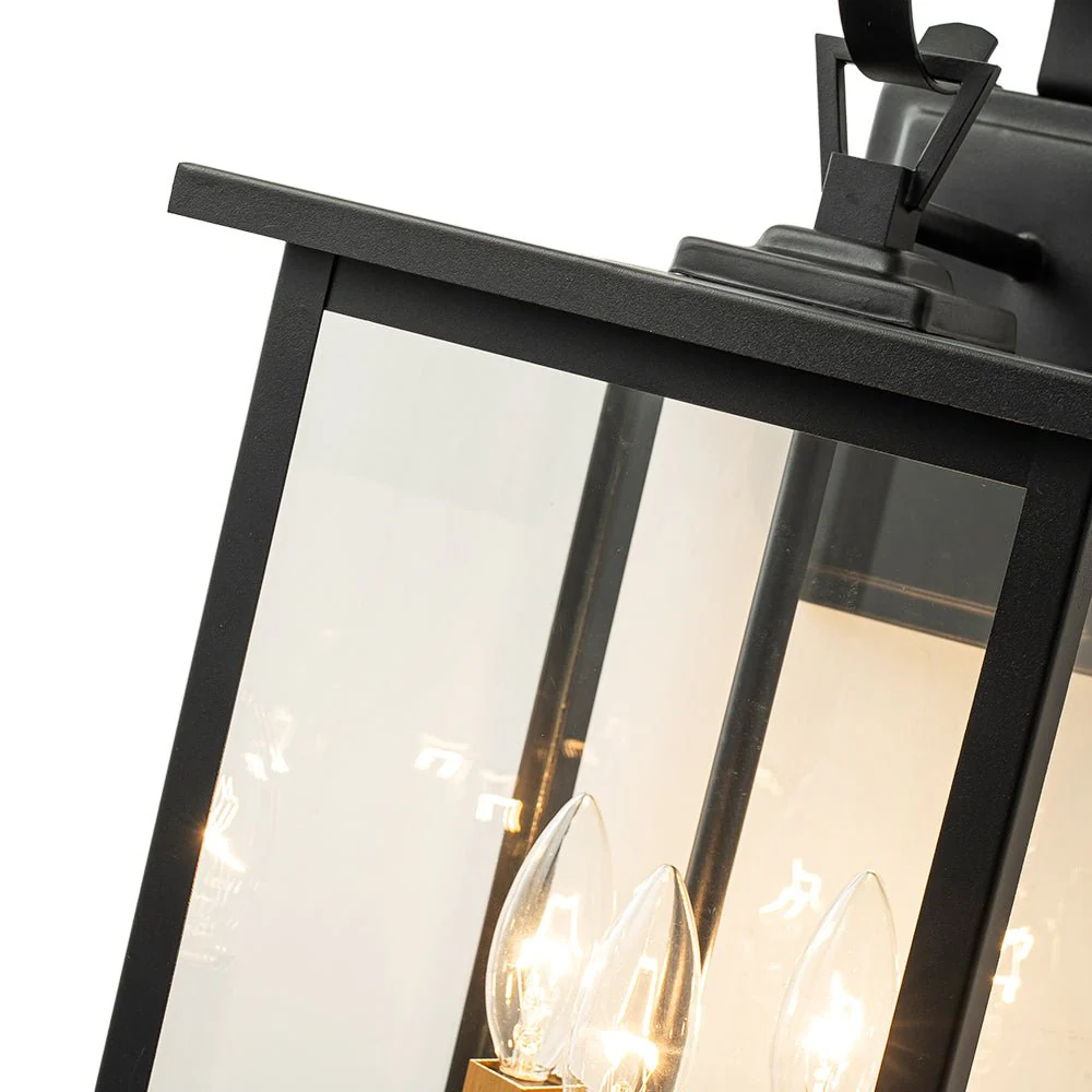 IP23 Farmhouse Square Lantern Outdoor Wall Sconce - Image 11