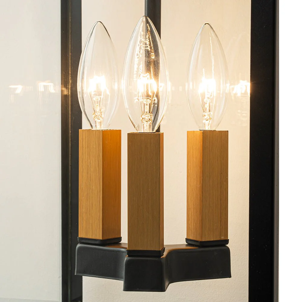 IP23 Farmhouse Square Lantern Outdoor Wall Sconce - Image 13