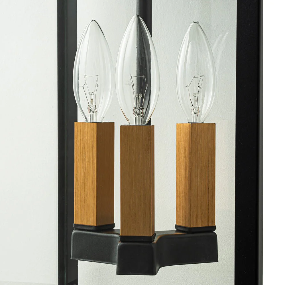 IP23 Farmhouse Square Lantern Outdoor Wall Sconce - Image 14