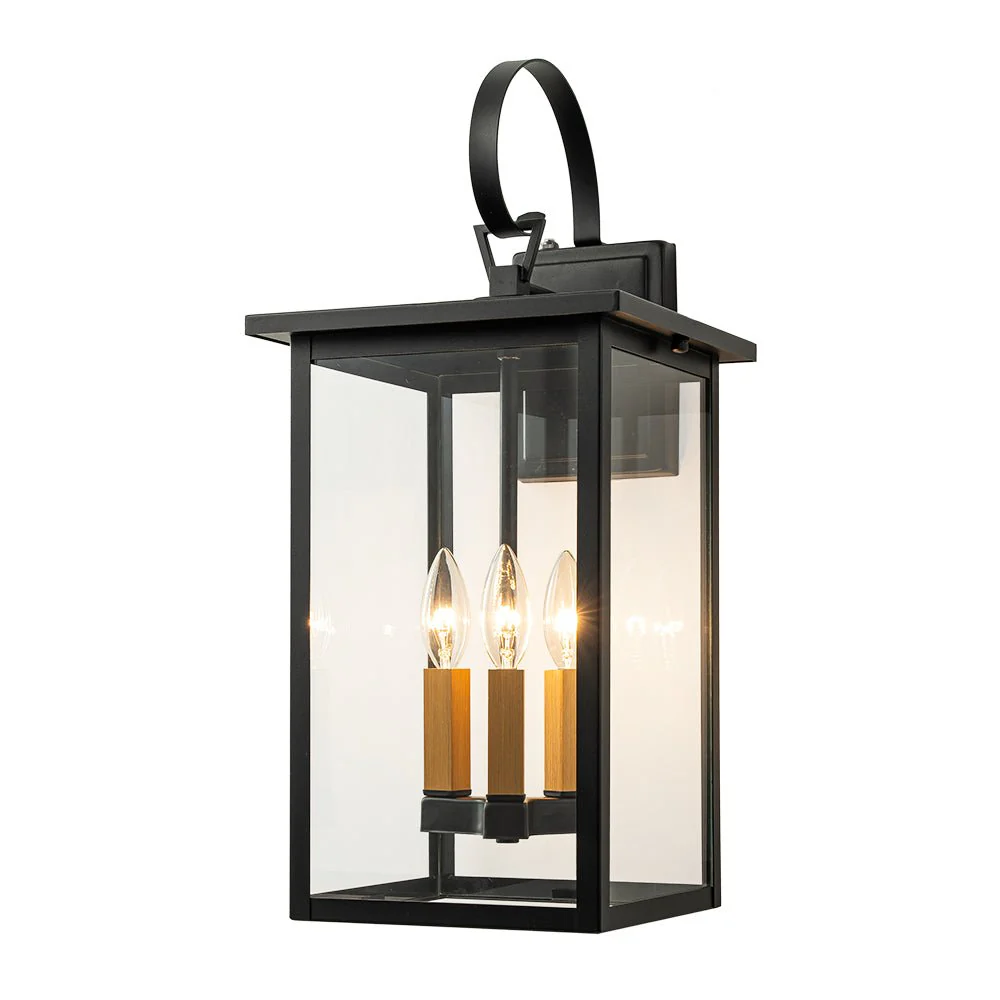 IP23 Farmhouse Square Lantern Outdoor Wall Sconce - Image 6