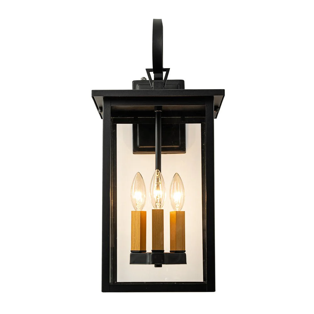 IP23 Farmhouse Square Lantern Outdoor Wall Sconce - Image 7