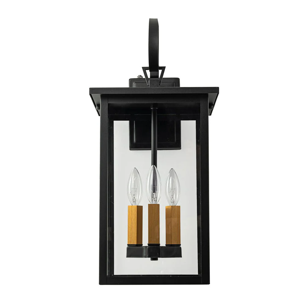 IP23 Farmhouse Square Lantern Outdoor Wall Sconce - Image 8