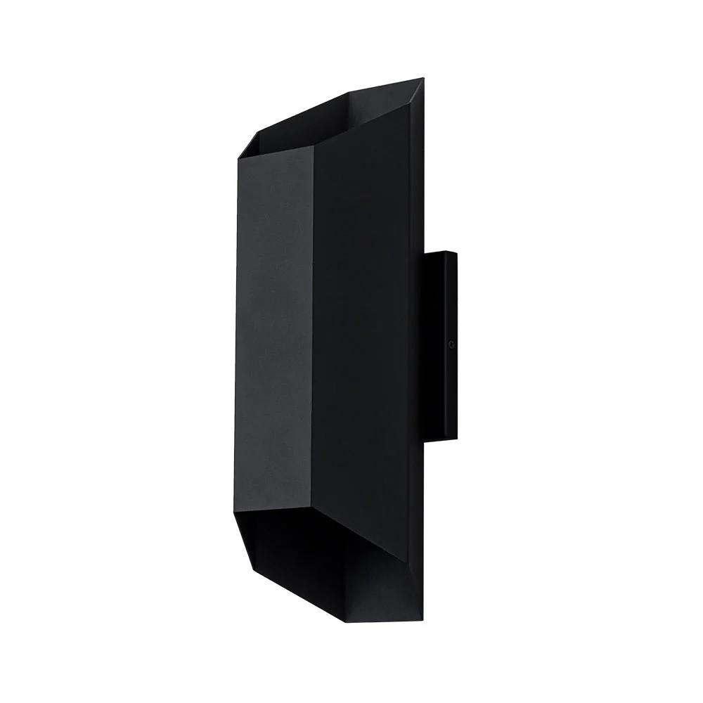 IP54 Up and Down Black Geometric Tube LED Outdoor Wall Light - Image 5