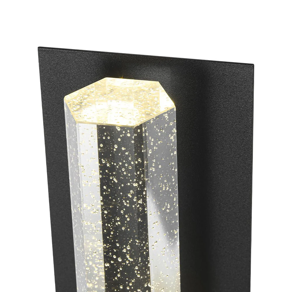 Linear Clear bubble Crystal Tube Dimmable LED Wall Lamp - Image 10