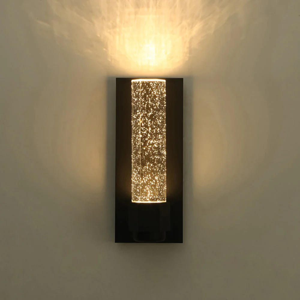 Linear Clear bubble Crystal Tube Dimmable LED Wall Lamp - Image 15