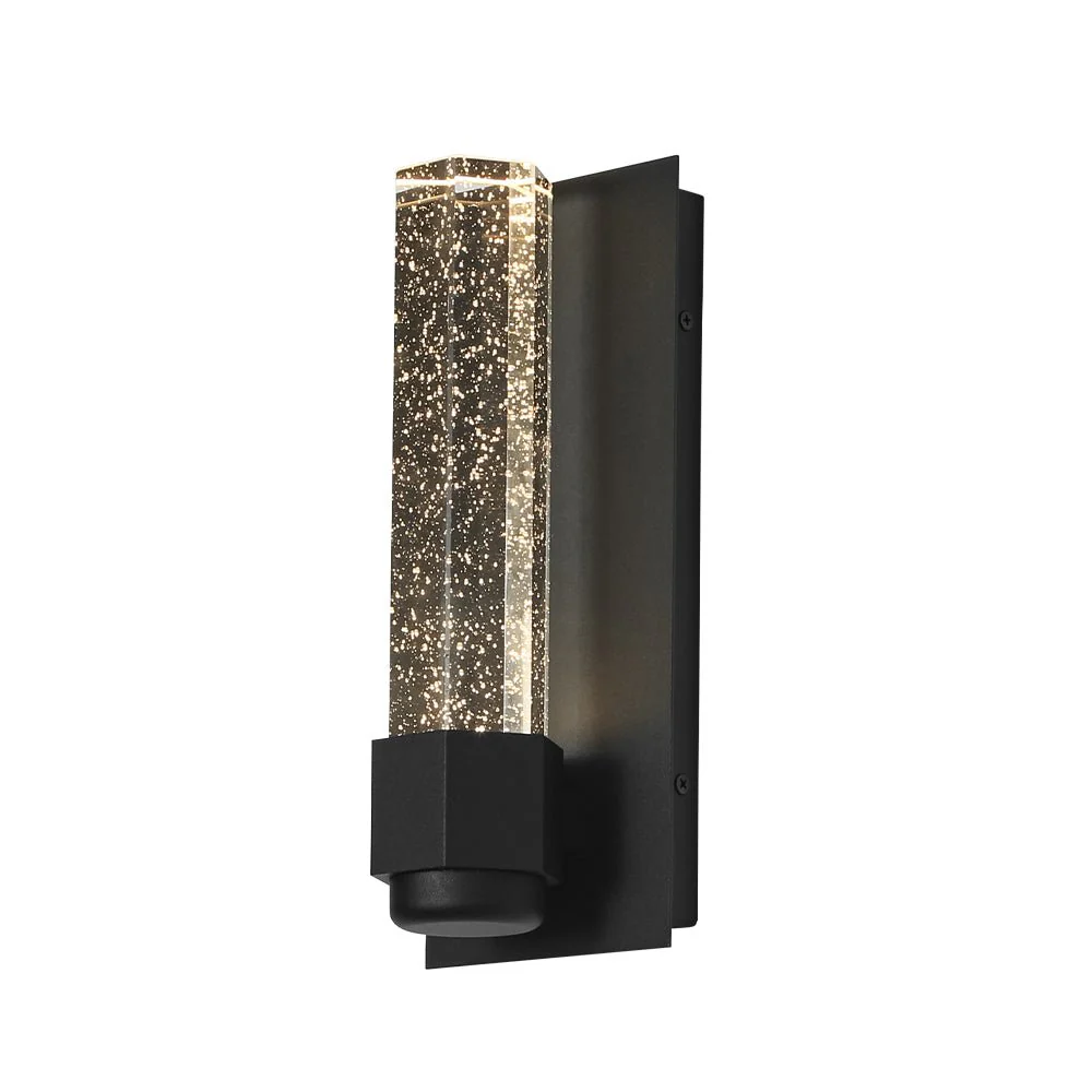 Linear Clear bubble Crystal Tube Dimmable LED Wall Lamp - Image 5
