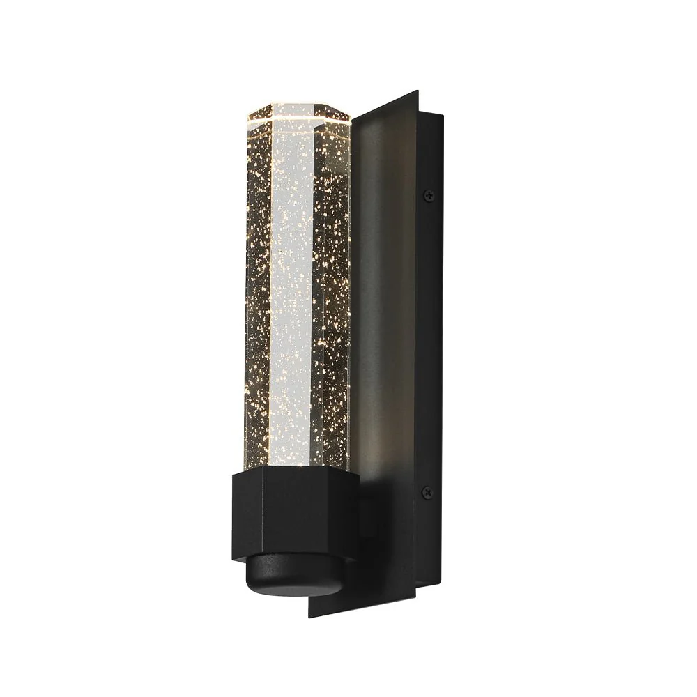Linear Clear bubble Crystal Tube Dimmable LED Wall Lamp - Image 6