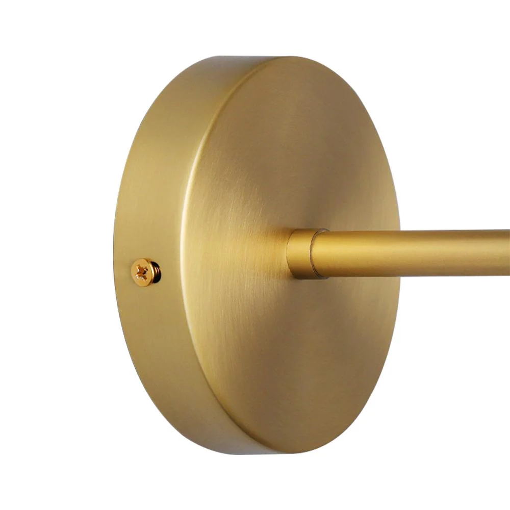 Mid-century 1-light Globe Wall Sconce - Image 5