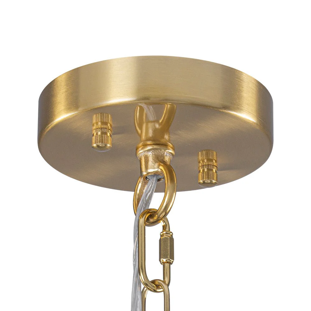Mid-Century Brass 1-light Shine Opal Glass Globe Pendant - Image 19