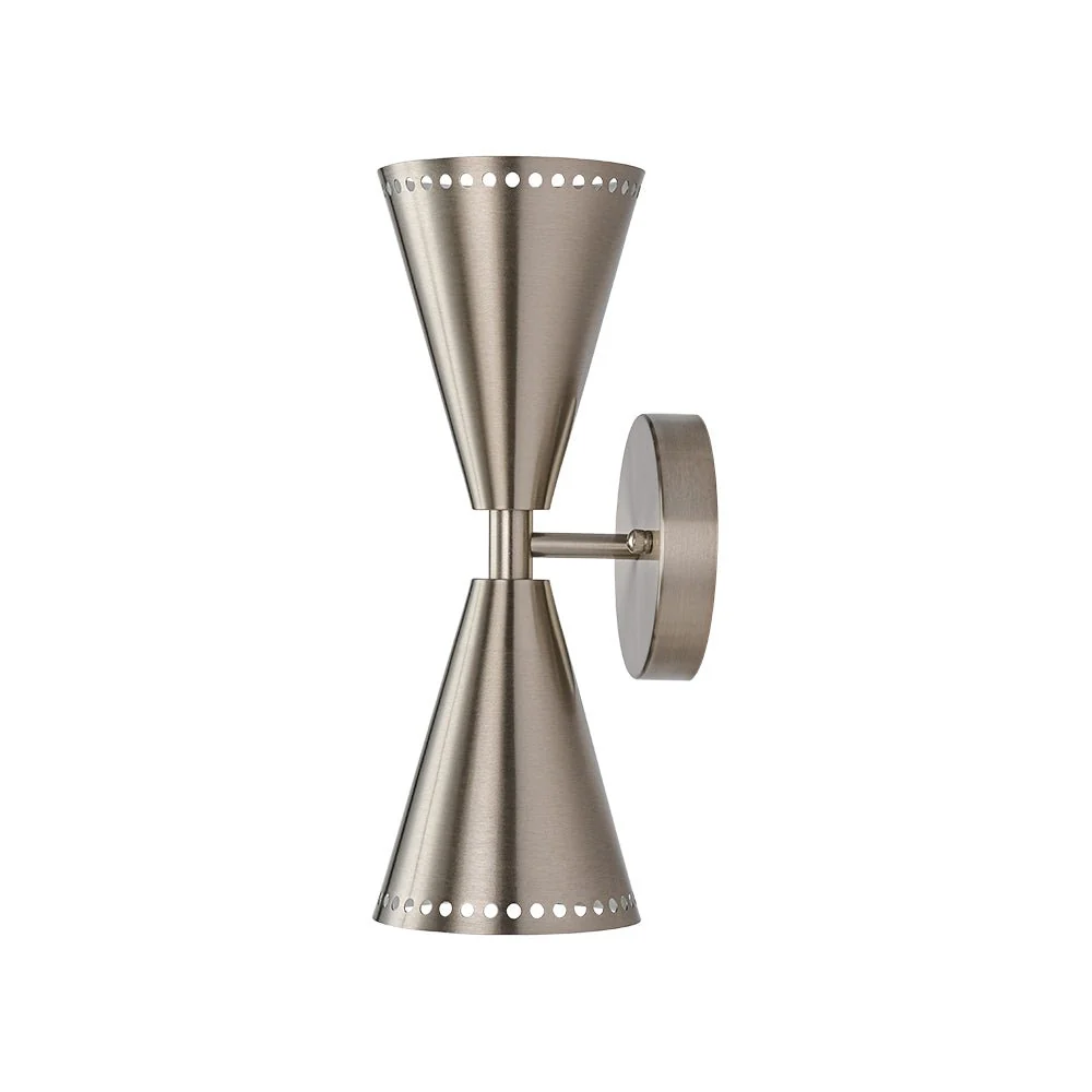 Mid-Century Modern 2-Light Up Down Cone Wall Sconce - Image 24