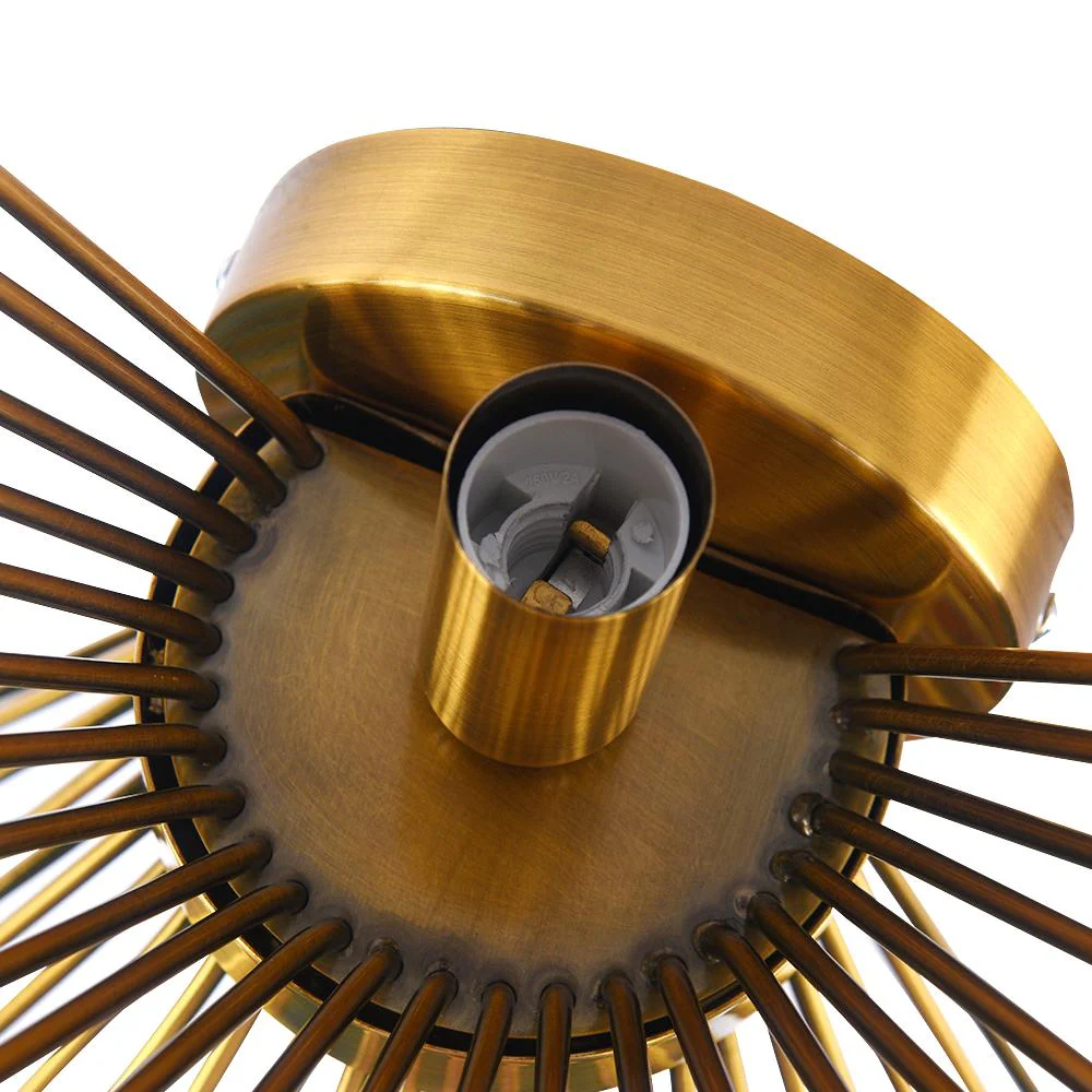 Mid-century Modern Starburst Brass Wall Sconce - Image 10