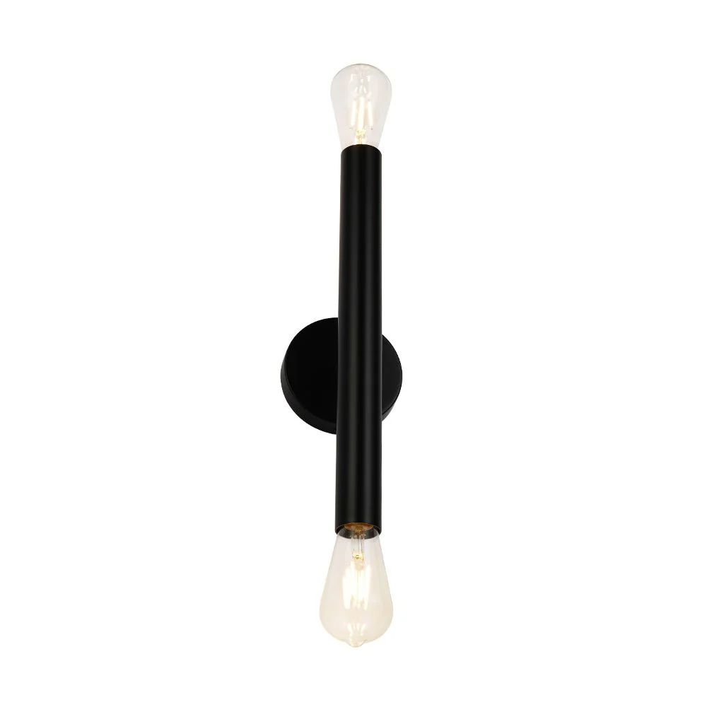 Minimalist 2-Light Linear Tube Vanity Wall Sconce - Image 20