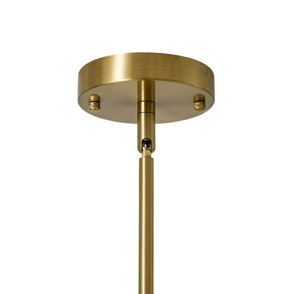 Minimalist 6-Light Metal Round Sputnik Swoop Chandelier - Image 11