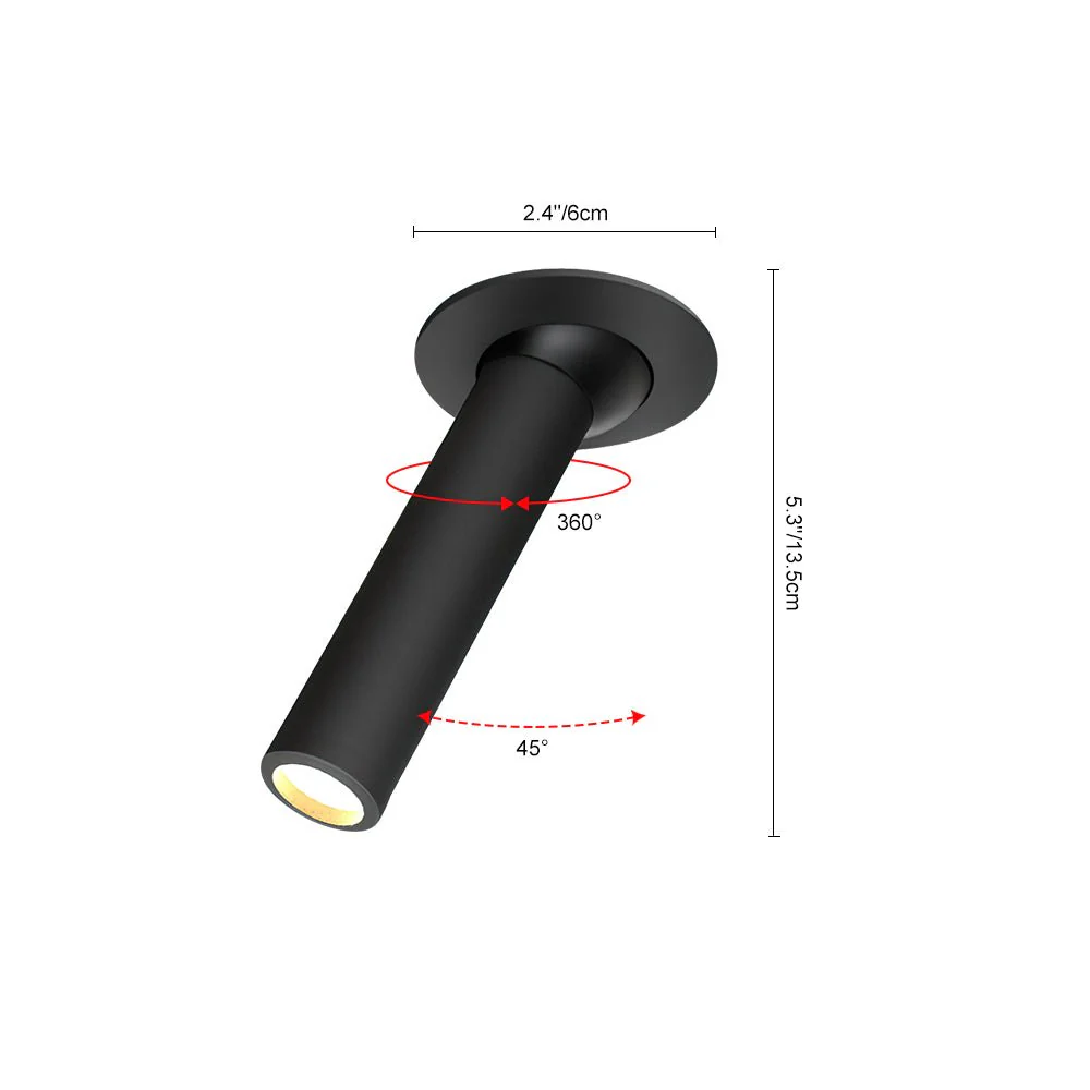 Minimalist Cylinder LED Track Light - Image 9