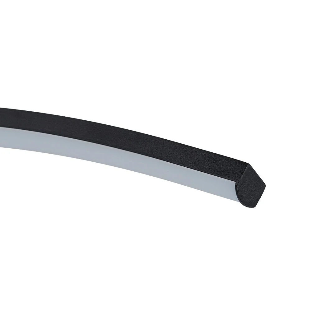 Minimalist Dimmable LED Black Arched Island Chandelier - Image 12
