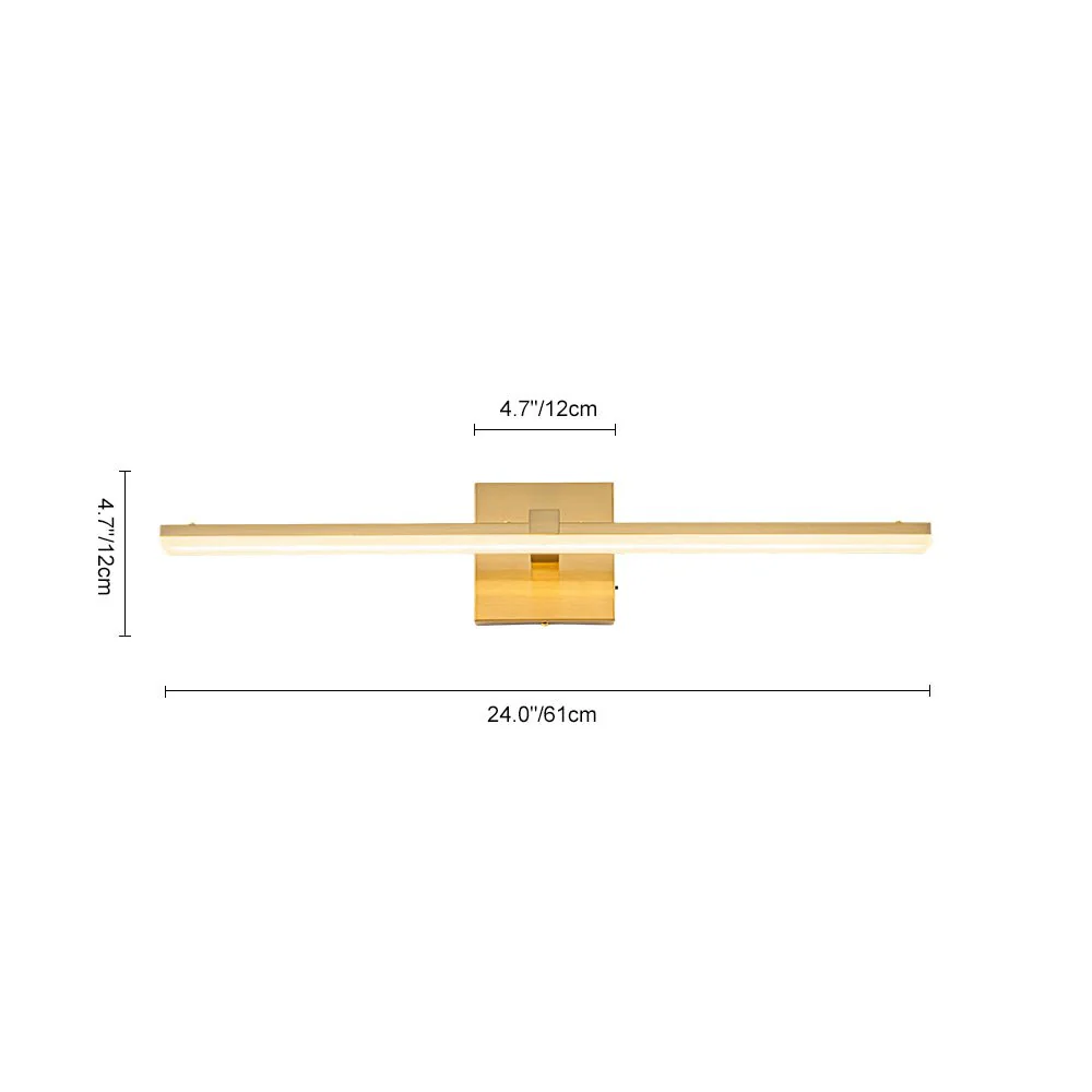Minimalist Dimmable LED Linear Vanity Sconce Picture Light - Image 25