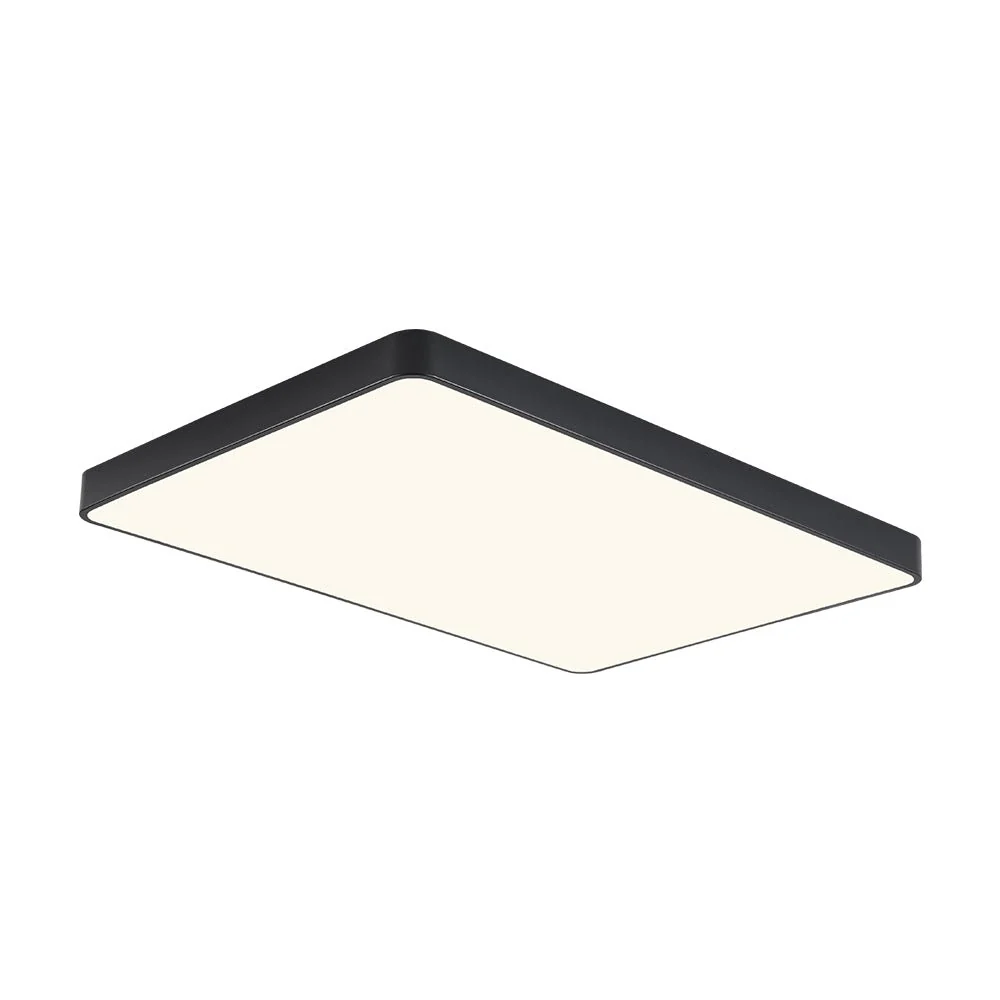 Minimalist Dimmable LED Rectangle Flush Mount Ceiling Light - Image 12