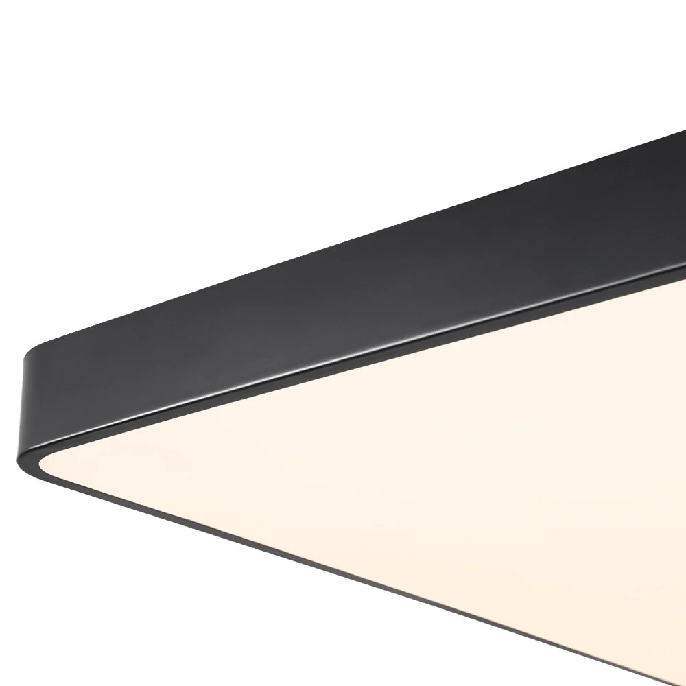 Minimalist Dimmable LED Rectangle Flush Mount Ceiling Light - Image 15