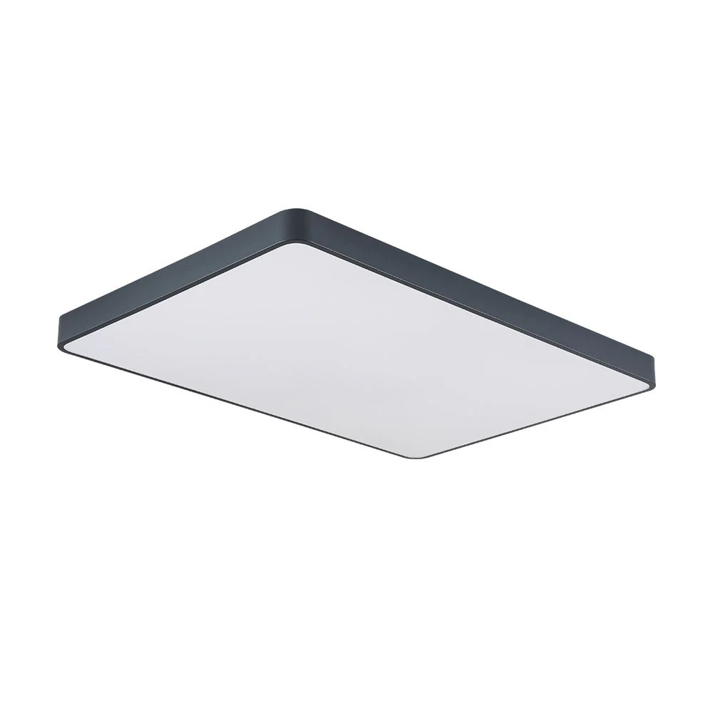 Minimalist Dimmable LED Rectangle Flush Mount Ceiling Light - Image 18