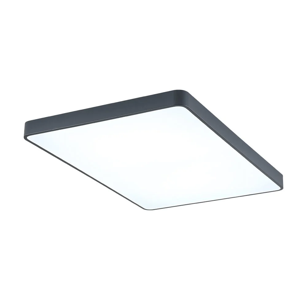 Minimalist Dimmable LED Rectangle Flush Mount Ceiling Light - Image 19