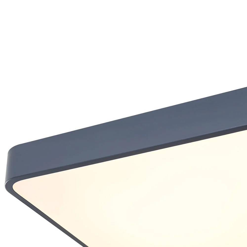 Minimalist Dimmable LED Rectangle Flush Mount Ceiling Light - Image 20