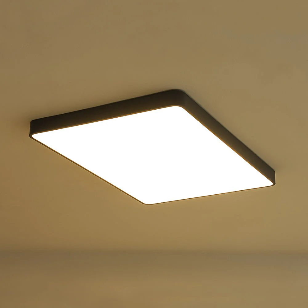 Minimalist Dimmable LED Rectangle Flush Mount Ceiling Light - Image 22