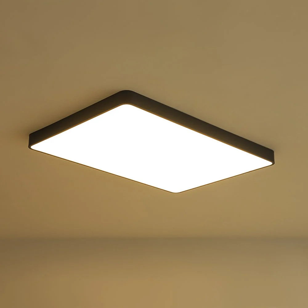 Minimalist Dimmable LED Rectangle Flush Mount Ceiling Light - Image 23