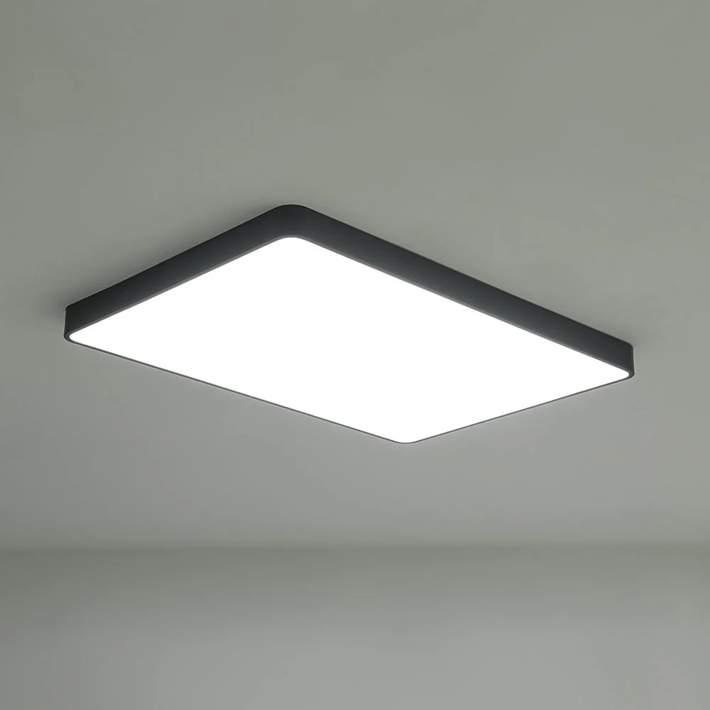 Minimalist Dimmable LED Rectangle Flush Mount Ceiling Light - Image 24