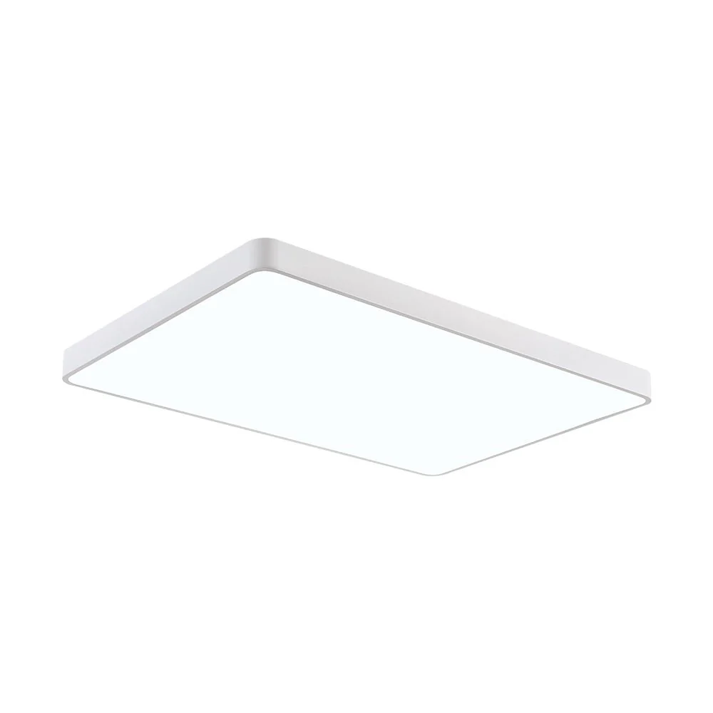 Minimalist Dimmable LED Rectangle Flush Mount Ceiling Light - Image 27