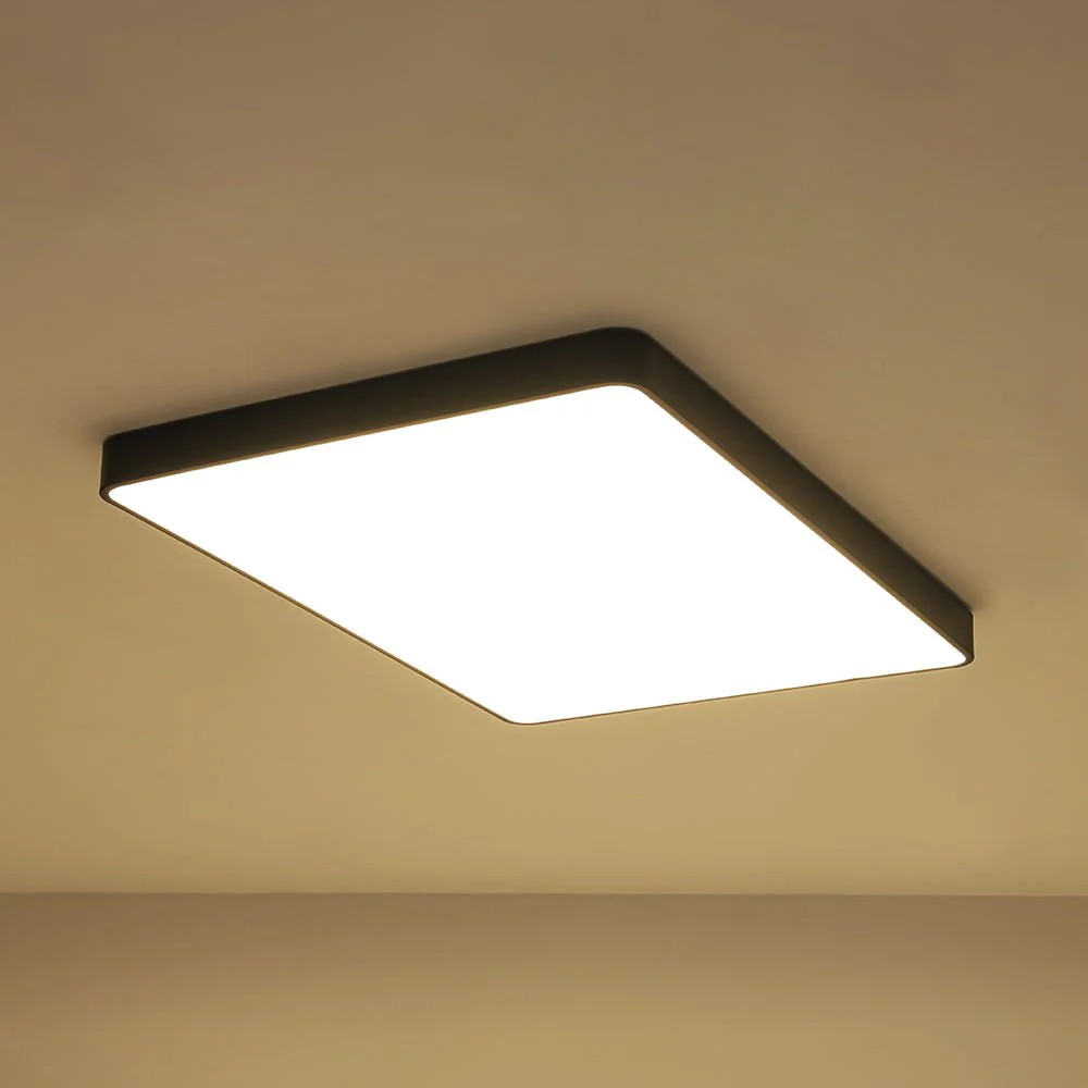 Minimalist Dimmable LED Rectangle Flush Mount Ceiling Light - Image 7