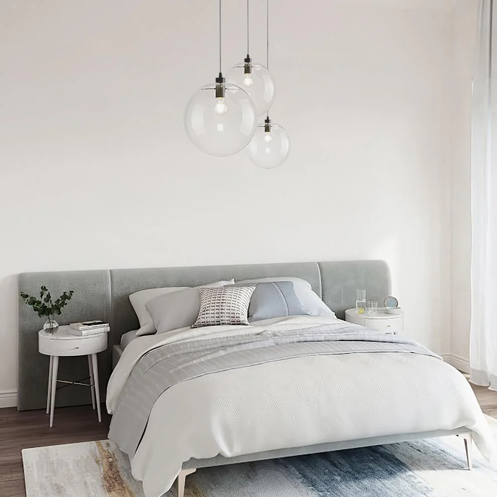 Minimalist Glass Globe Pendant Light - Image 2