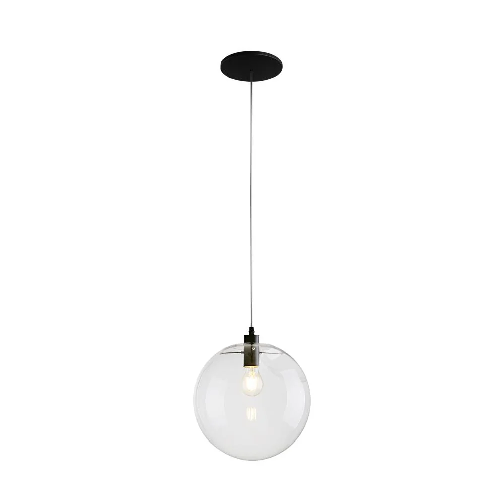 Minimalist Glass Globe Pendant Light - Image 3