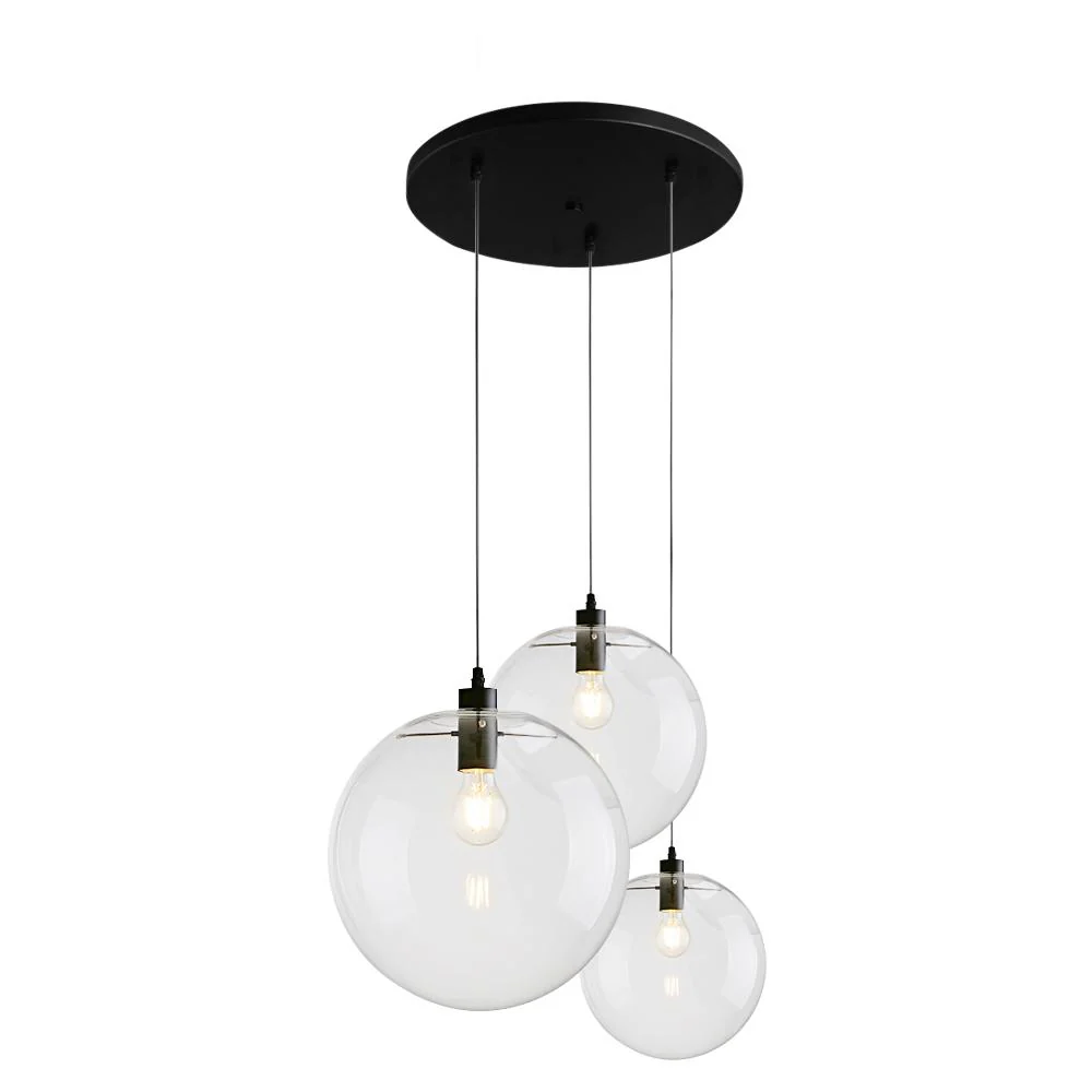 Minimalist Glass Globe Pendant Light - Image 6