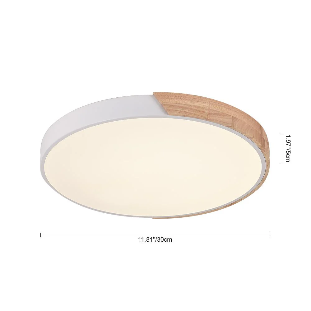 Minimalist LED Flush Mount Drum Light - Image 13